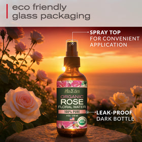 Ella & Eden mist on skin close-up demonstrating lightweight hydration and absorbency