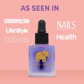 ella+mila brush applicator precise tip for neat cuticle treatment