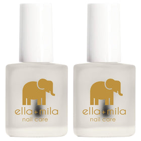 ella+mila front packaging showing two no bite bottles benefiting habit control