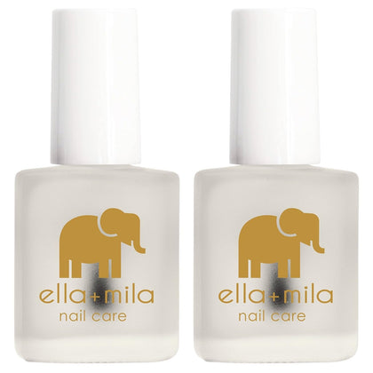 ella+mila front packaging showing two no bite bottles benefiting habit control