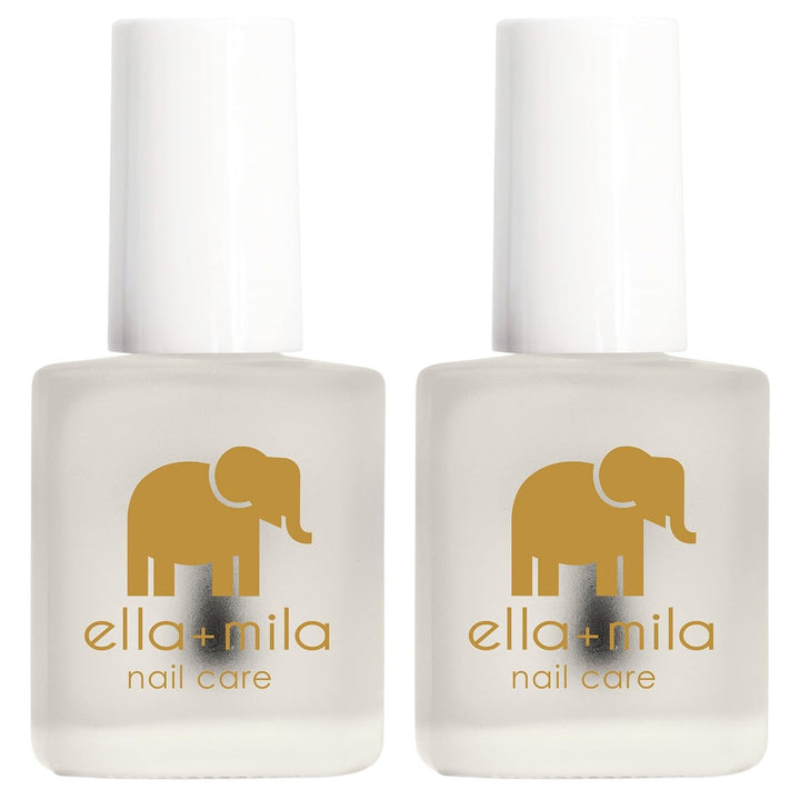 ella+mila front packaging showing two no bite bottles benefiting habit control