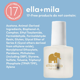 ella+mila next to a coin showing compact size for travel convenience