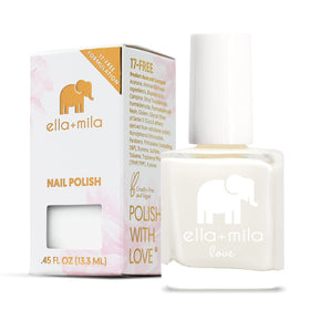 ella+mila Pure Love flatlay with accessories showcasing wearable everyday shade