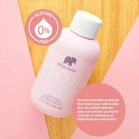 ella+mila lavender sprigs by bottle showing natural scent and calming benefit
