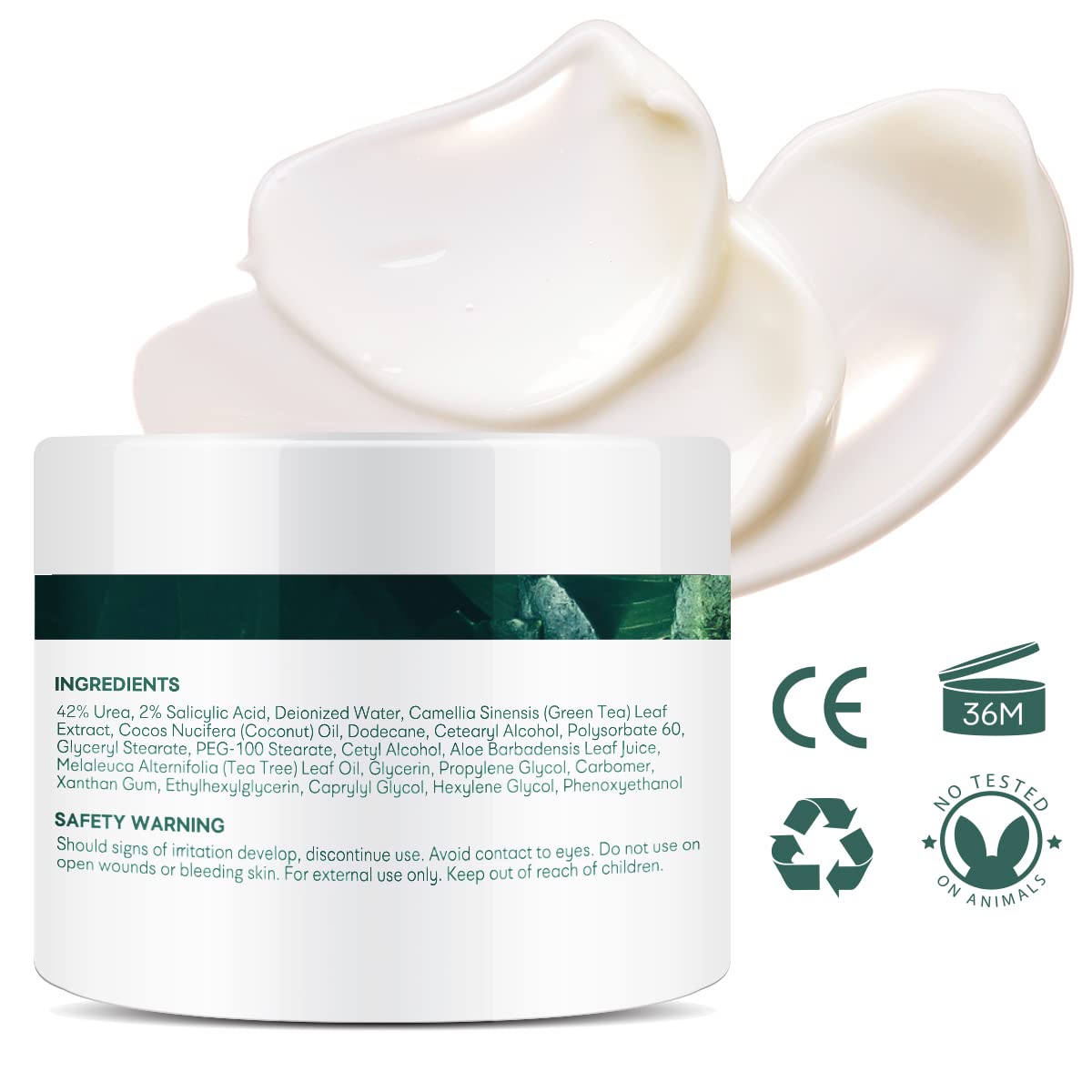 Ellocy tub on bathroom shelf in lifestyle shot promoting daily routine use