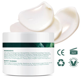 Ellocy tub on bathroom shelf in lifestyle shot promoting daily routine use