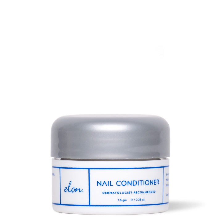 Elon front packaging showing compact conditioner stick and brand for easy use