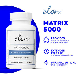Elon Matrix 5000 capsule closeup highlighting extended release design
