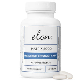 Elon Matrix 5000 front packaging showing bottle and benefits