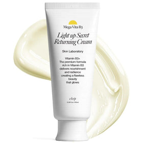 elop front packaging showing the cream tube and brand promise for gentle brightening