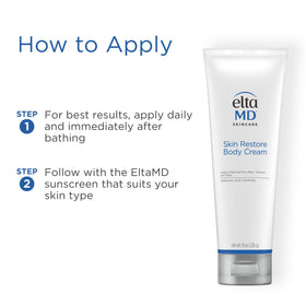 EltaMD 8oz tube next to everyday items for clear size comparison
