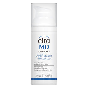 EltaMD front pump bottle showing clean packaging and convenient pump benefit