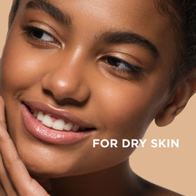 Close-up of EltaMD cream texture showing rich hydration and fast absorption benefit
