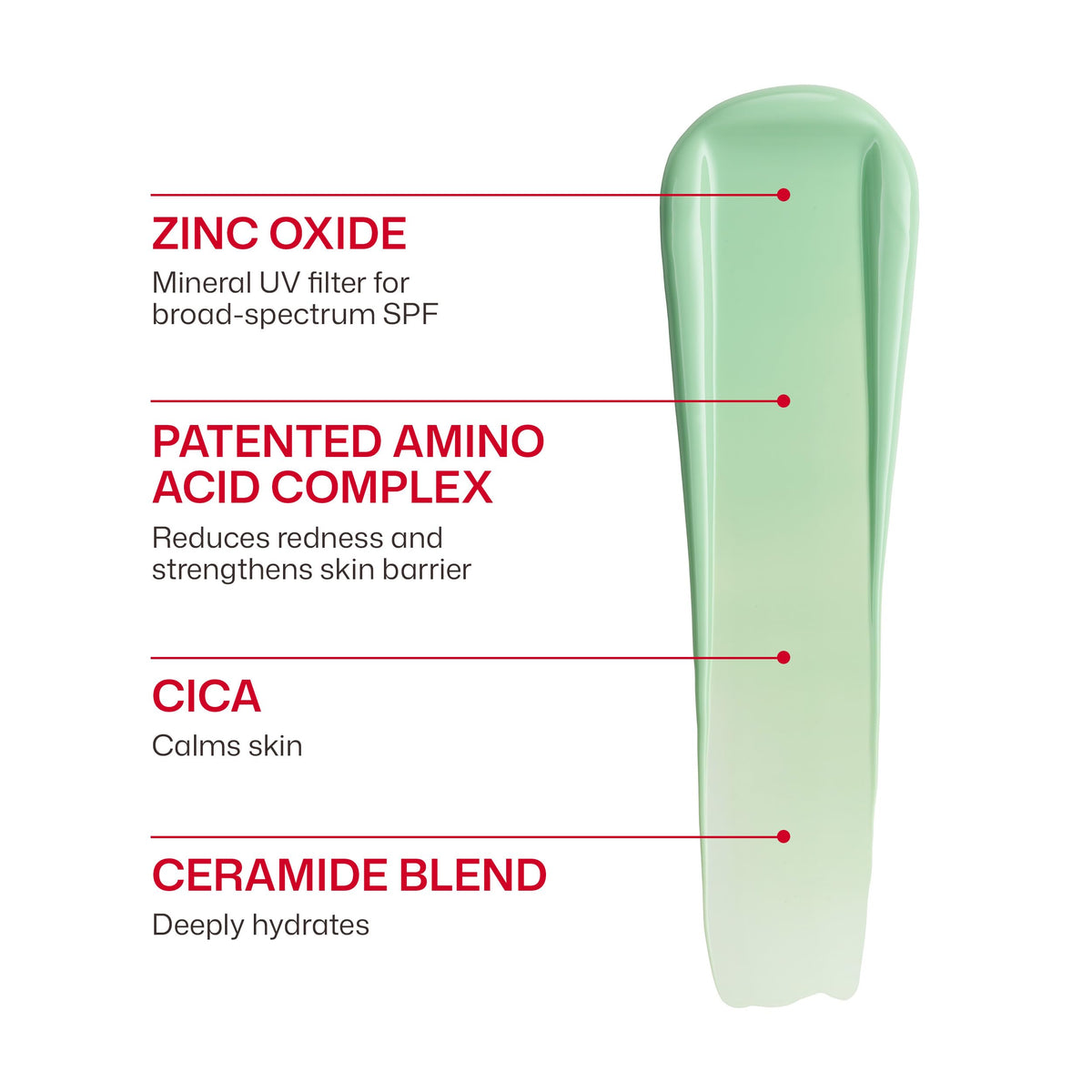 EltaMD bottle held in hand to show compact travel-friendly size and convenience