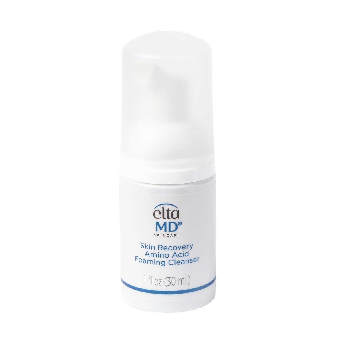 EltaMD front packaging showing gentle foaming cleanser benefits
