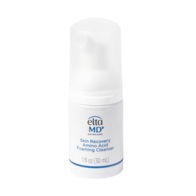 EltaMD front packaging showing gentle foaming cleanser benefits