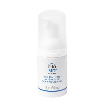 EltaMD front packaging showing gentle foaming cleanser benefits