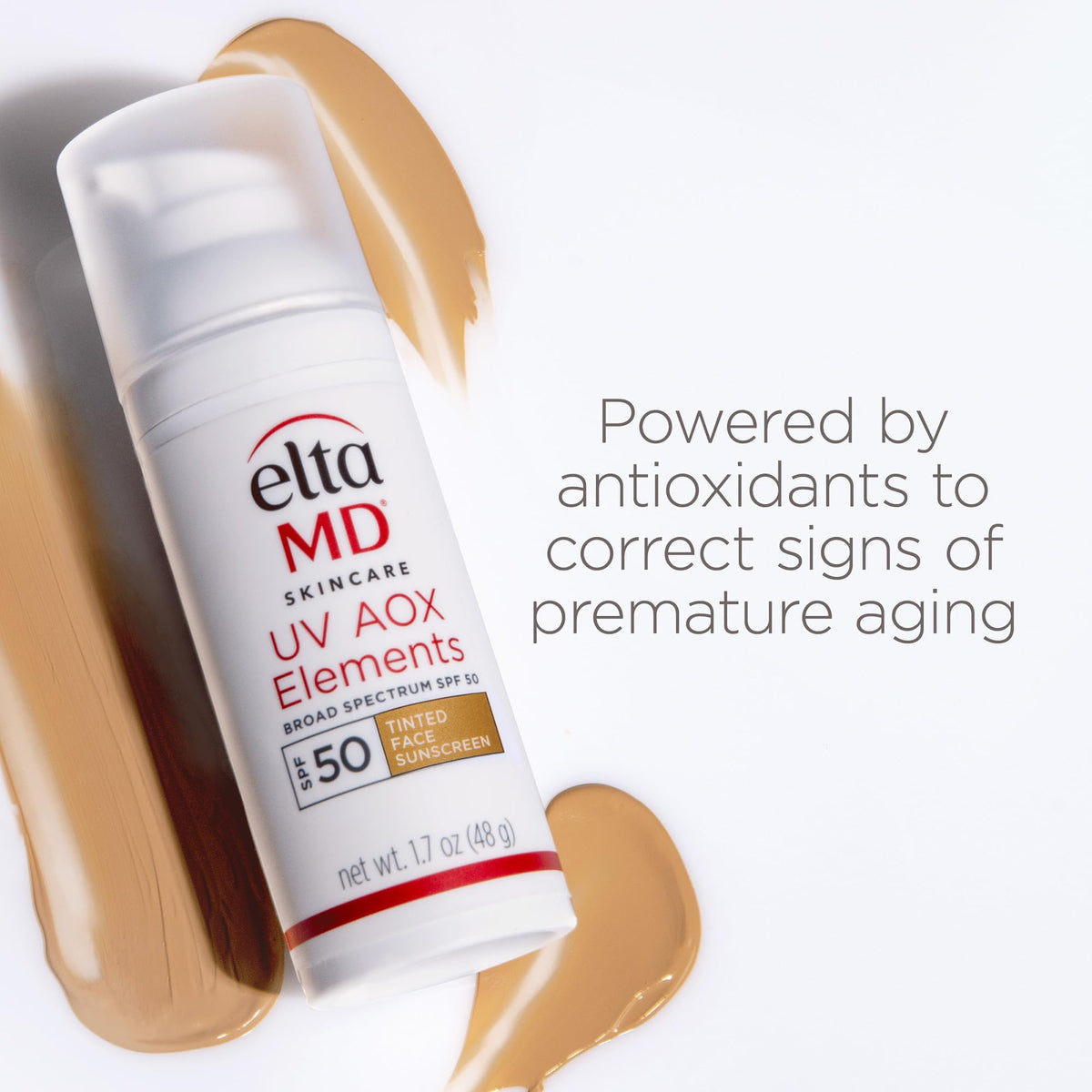 EltaMD ingredient focus with hyaluronic acid and bisabolol for soothing hydration