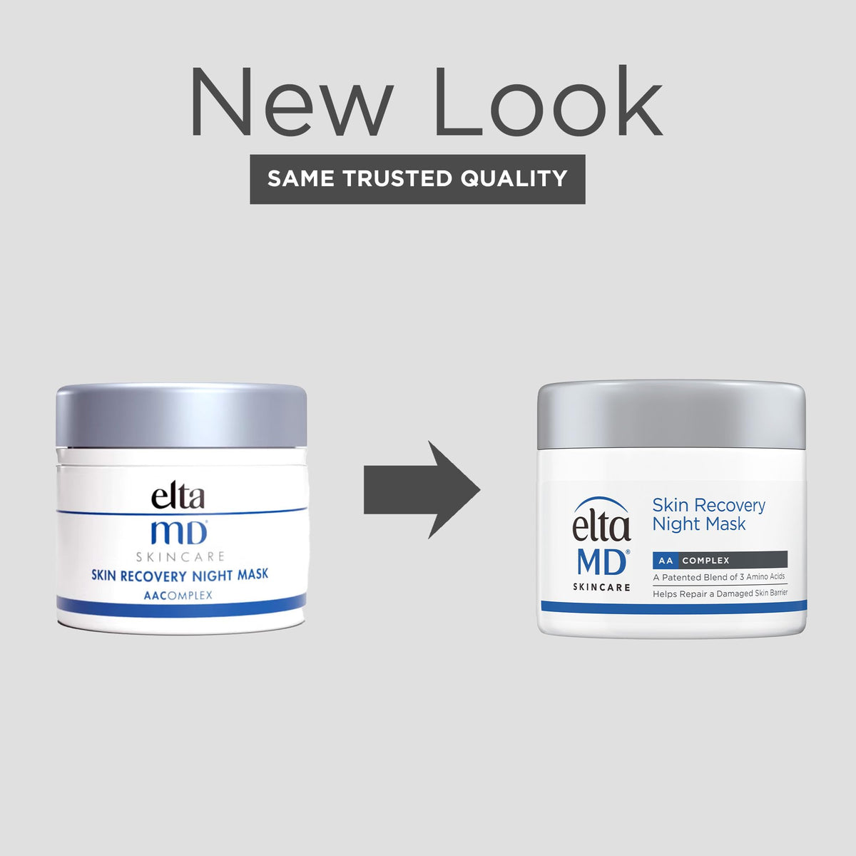 EltaMD jar open displaying cream texture and soothing benefit