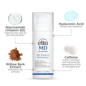 EltaMD 1.7 oz bottle in hand indicating travel-friendly size benefit
