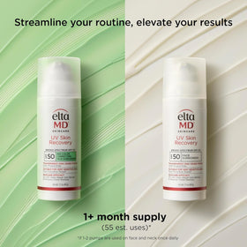EltaMD tube held in hand illustrating 1.7oz size and travel-friendly convenience