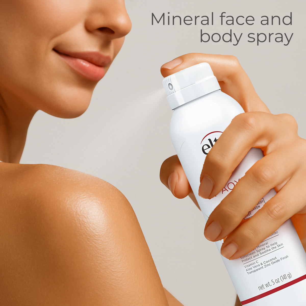 EltaMD 5 oz bottle in hand showing practical travel size