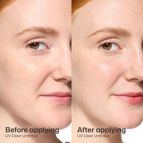 Applying EltaMD under makeup for smooth, non-greasy daytime wear benefit