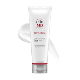 EltaMD UV Lotion front packaging showing clear mineral protection