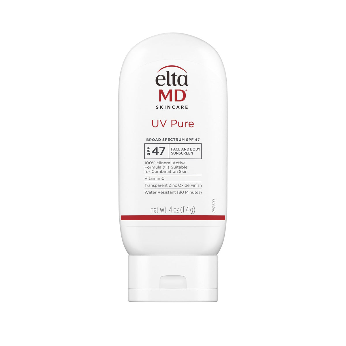 EltaMD front packaging showing SPF 47 protection for reassurance
