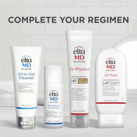 EltaMD ingredients label panel showing mineral actives transparency