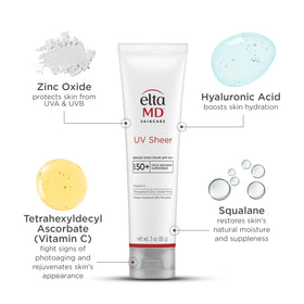 EltaMD being applied to face for matte finish and makeup-friendly wear