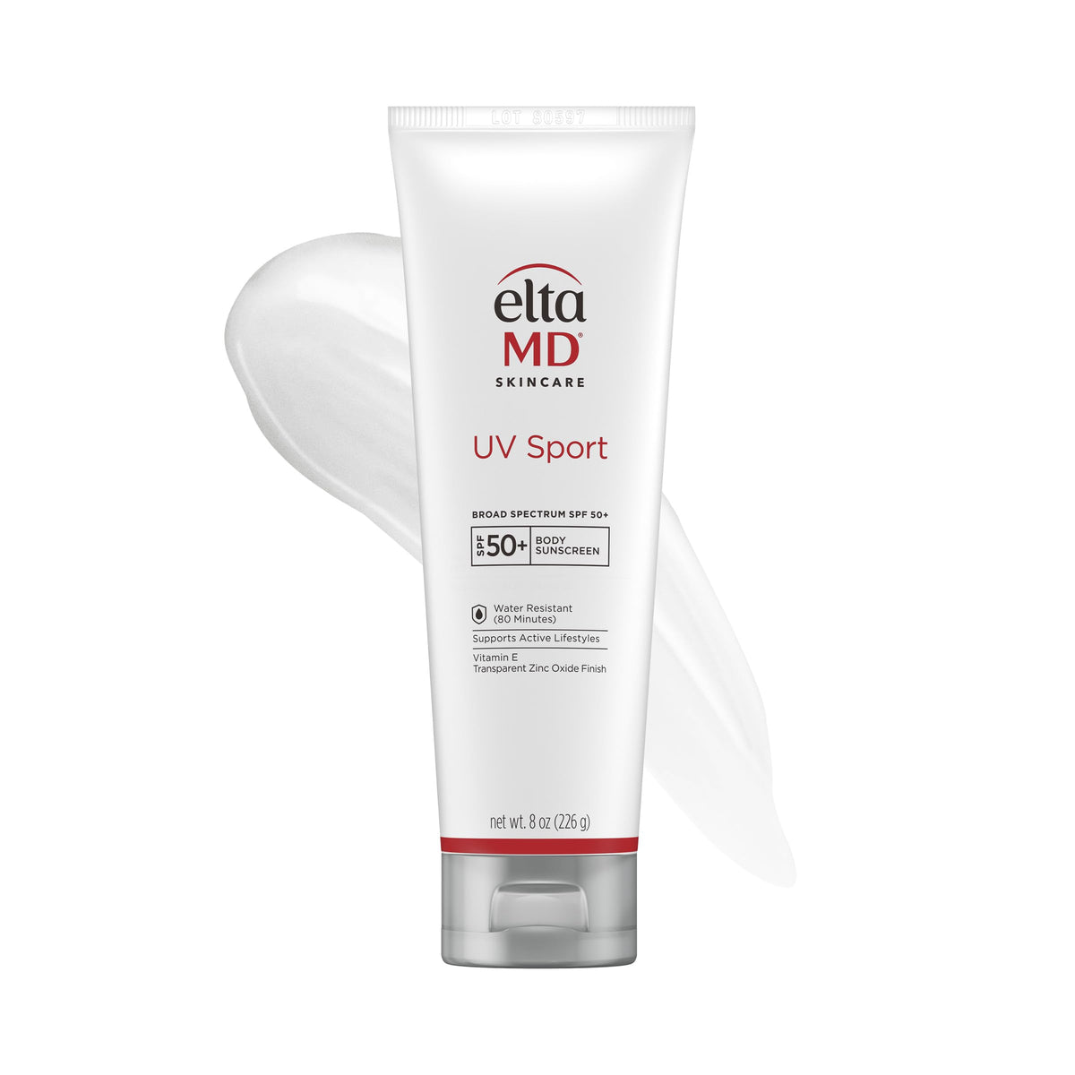 EltaMD front tube showing SPF 50 for reliable outdoor protection