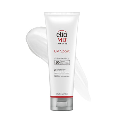 EltaMD front tube showing SPF 50 for reliable outdoor protection