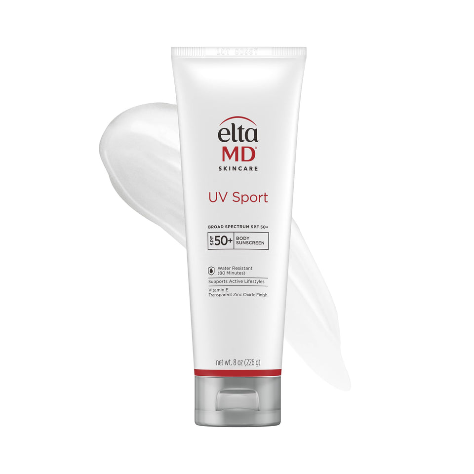 EltaMD front tube showing SPF 50 for reliable outdoor protection