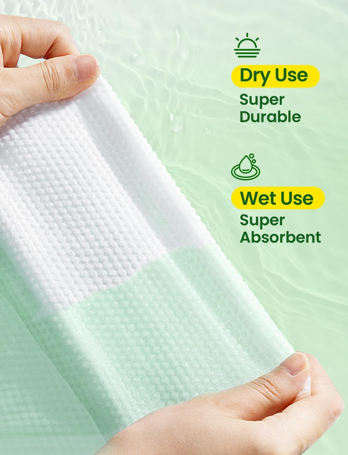 Elvira towels on bathroom vanity showing everyday skincare convenience