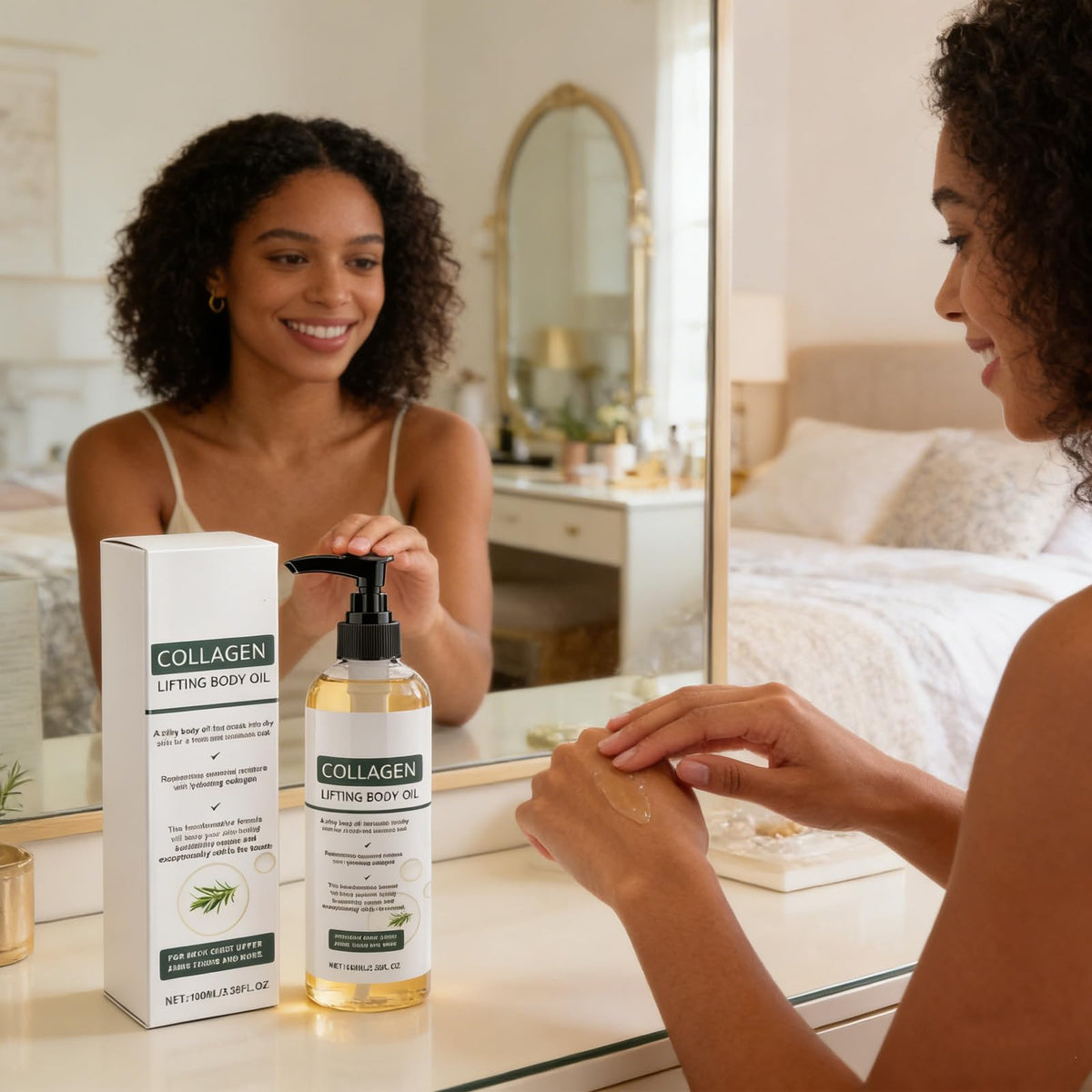 Key ingredients laid out near bottle illustrating Elycira nutrient-rich blend