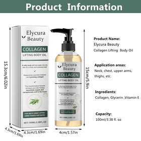 Elycura Beauty texture closeup revealing lightweight oil for fast absorption benefit