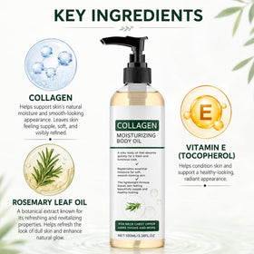 Elycura oil applied on arm demonstrating fast absorption and smooth feel benefit