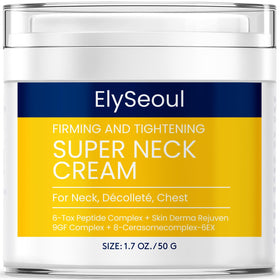 ElySeoul jar front view showing sleek packaging and firming treatment benefit