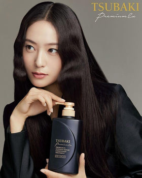 EM TSUBAKI camellia oil and royal jelly detail showing nourishing benefit