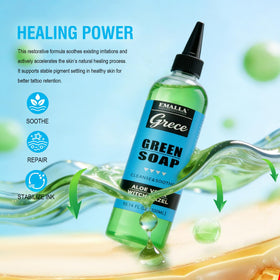 Emalla GRECE concentrate bottle closeup highlighting premium concentrate