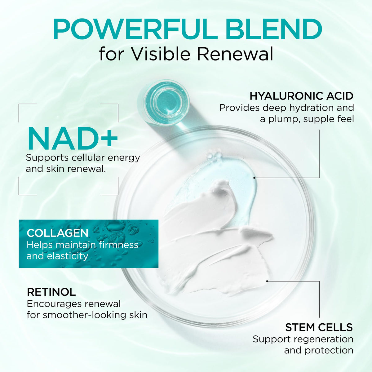 Ember Cloud collagen and NAD+ ingredient spotlight highlighting rejuvenation support