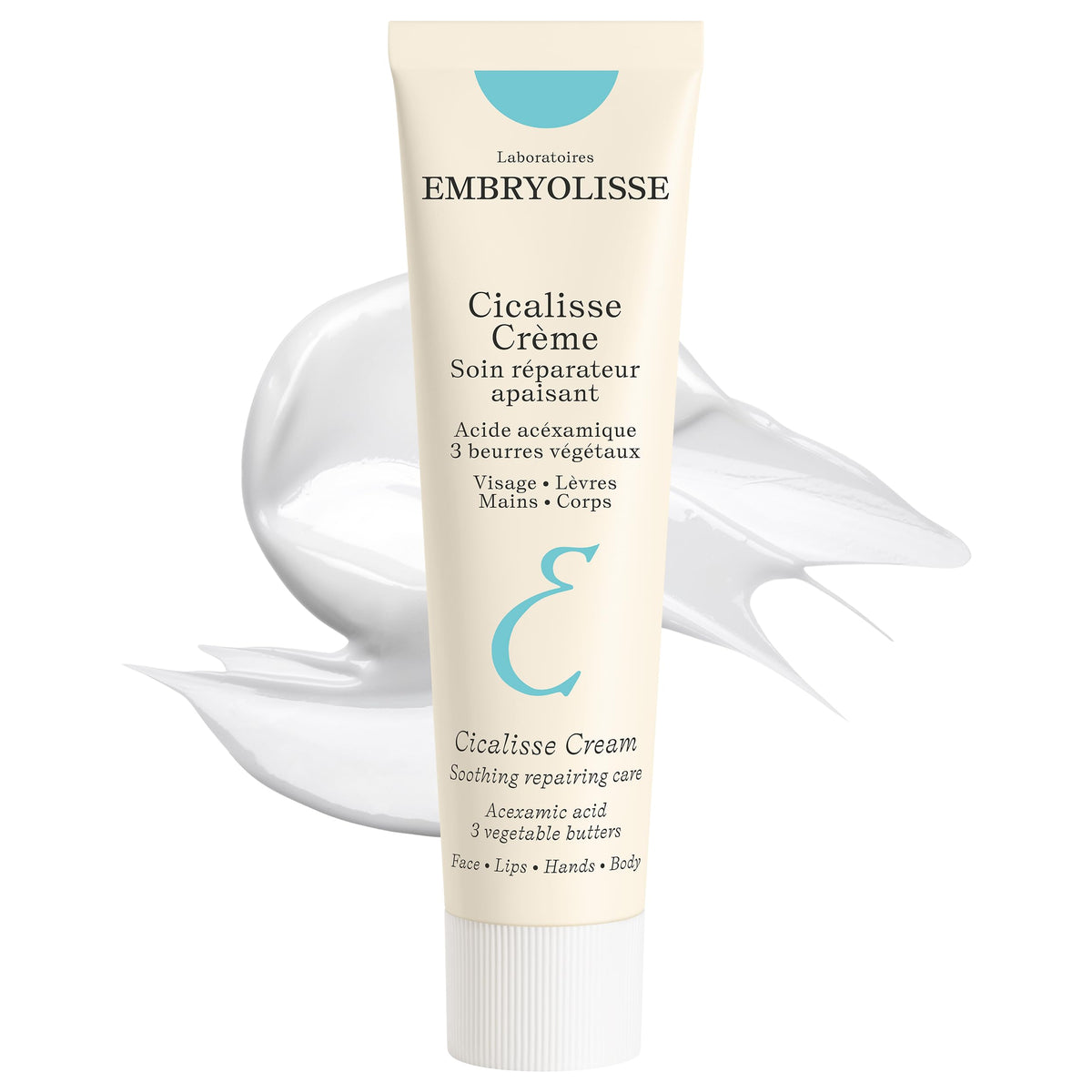 Embryolisse Cicalisse front tube showing compact recyclable packaging and travel benefit