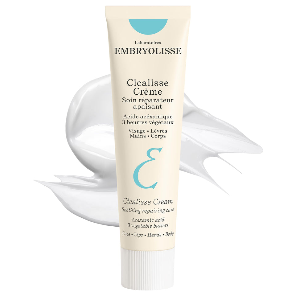 Embryolisse Cicalisse front tube showing compact recyclable packaging and travel benefit