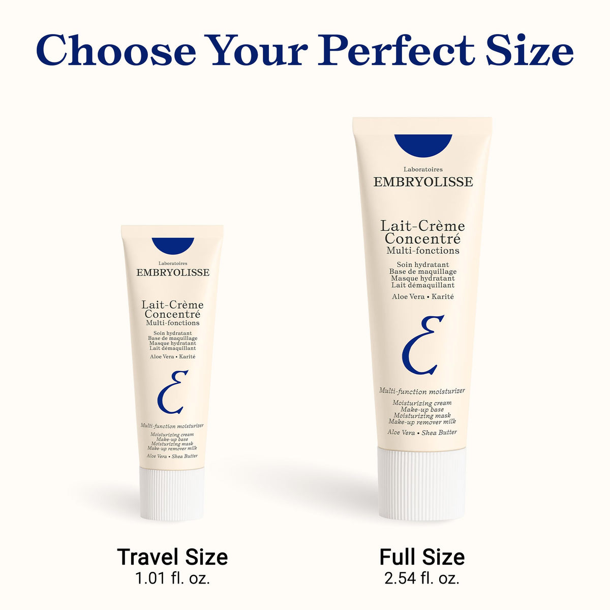 Applying Embryolisse cream to hand for immediate softening and priming benefit