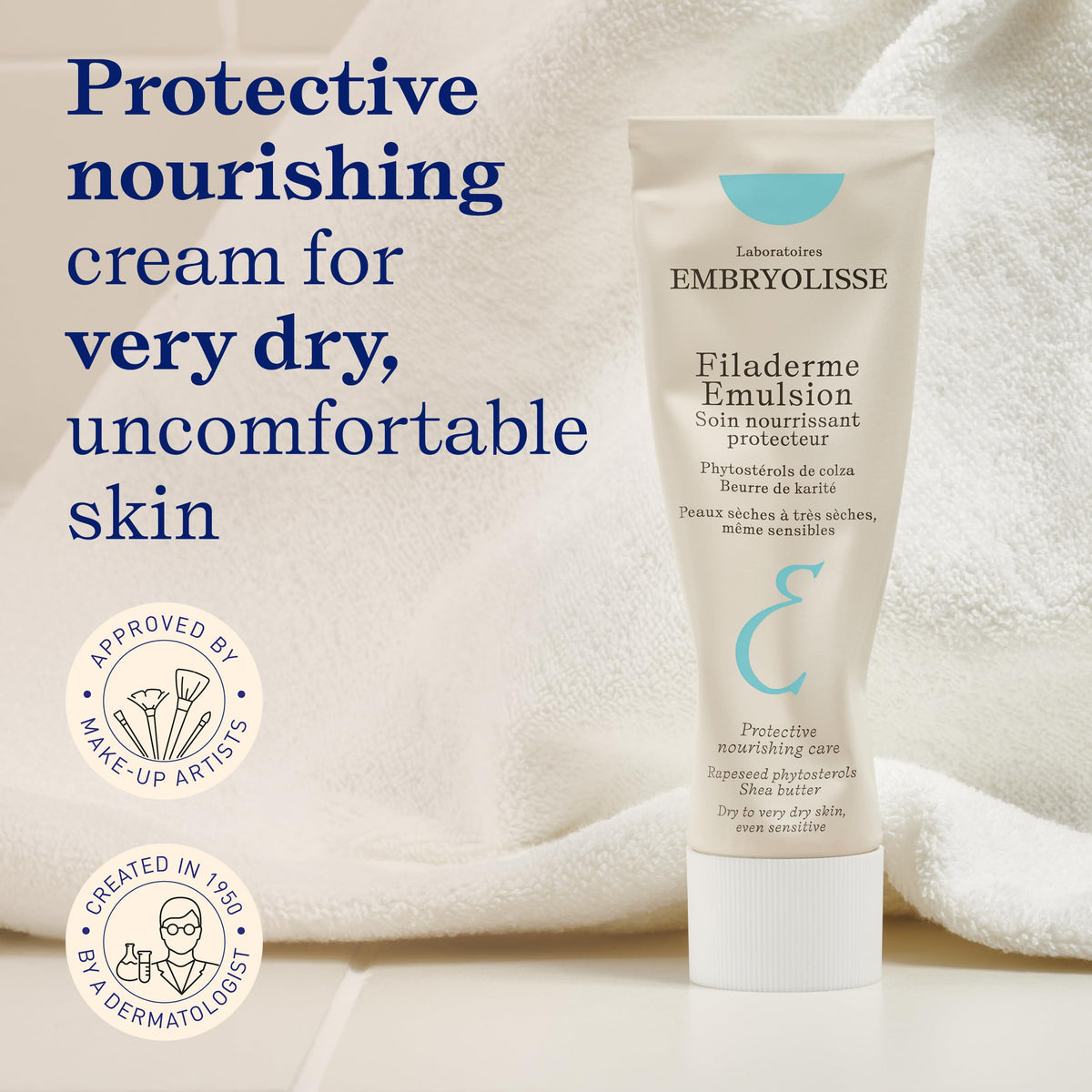 Embryolisse Filaderme creamy texture close-up for rich hydration