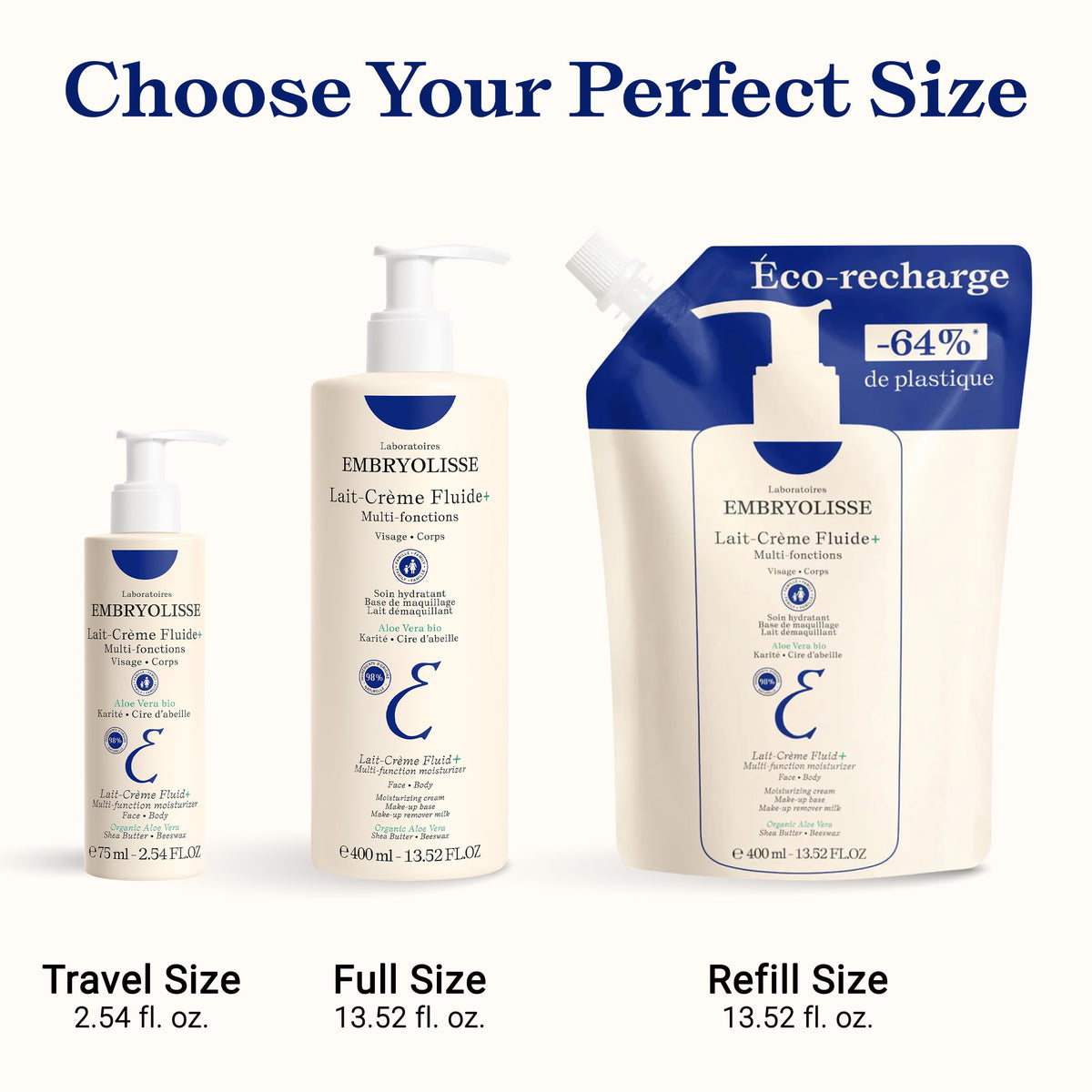 Embryolisse applied to face as primer with smooth hydrated finish