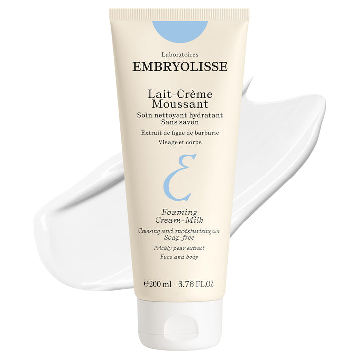 Embryolisse front packaging showing cleanser and benefits