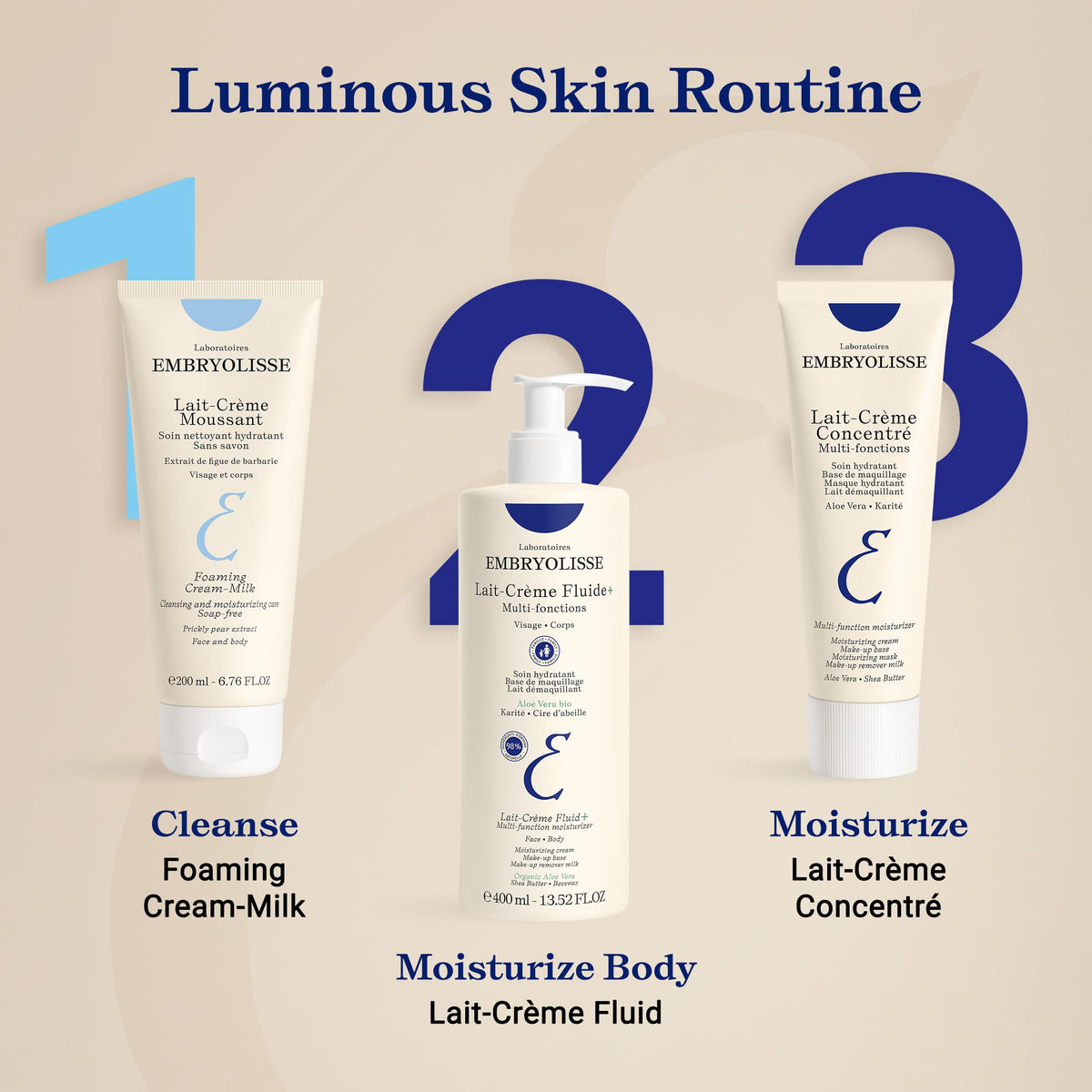 Embryolisse prickly pear display highlighting hydrating ingredient