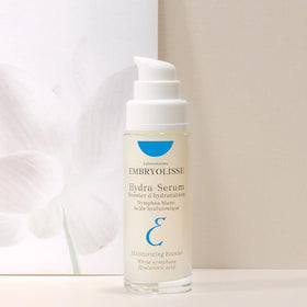 Embryolisse on bathroom counter in morning routine scene for hydrated skin